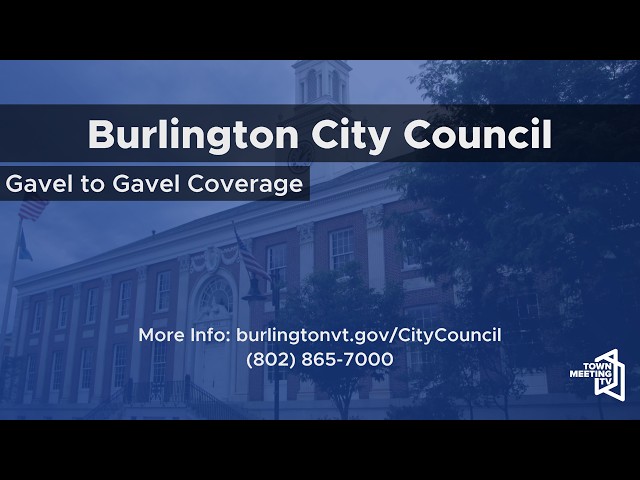 Burlington City Council - 10/26/2026