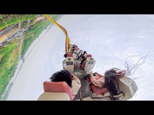 WORLD RECORD Loop - Soaring With Dragon Back Row POV at Hefei Sunac Land