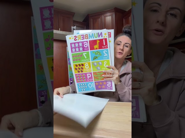 Subscribe for more mom finds! | Learning Starts at Home With These Posters
