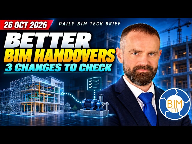 Daily BIM Tech Brief | 26 October 2026 | Simplebim, BricsCAD and Procore | BIMETI