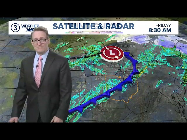 Cleveland weather forecast: Temperatures fall Friday with rain and wind