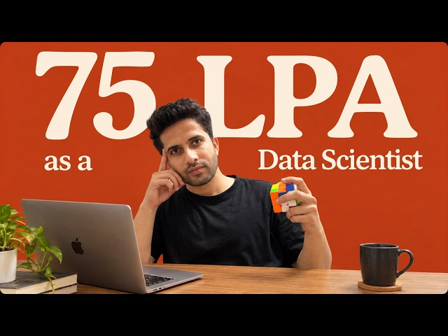 How I Got a 75 LPA Data Scientist Job in Singapore