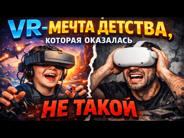 VR — МЕЧТА ДЕТСТВА, КОТОРАЯ ОКАЗАЛАСЬ НЕ ТАКОЙ, КАК Я ОЖИДАЛ...