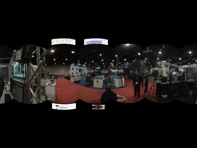 4/26/17 Inter Video NAB 2017 live VR Stream From CineGears Central Hall C2956DP