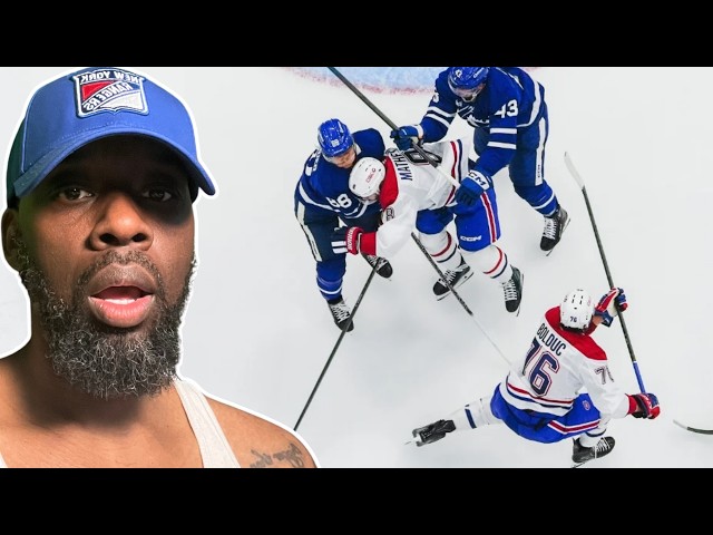 WERE SOOOO BACKK! Canadiens vs Maple Leafs Game Highlights | REACTION!!