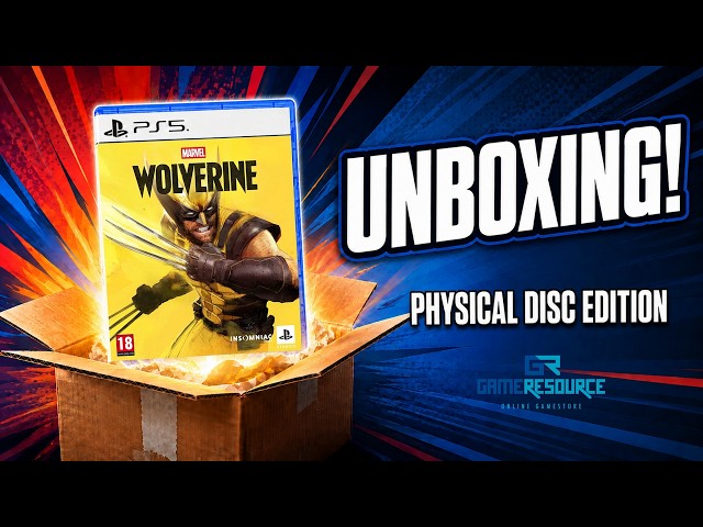 MARVEL’S WOLVERINE - PS5 | EARLY Unboxing | Physical Disc Edition | Standard Edition | 4K