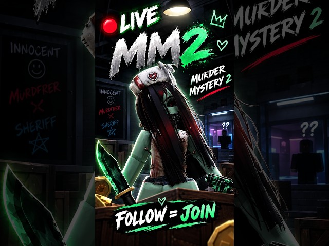 MM2 Live Playing with Viewers!