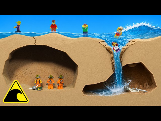 Cross Section of a Sinkhole - Dam Breach Experiment