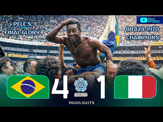 THE KING’S LAST WORLD CUP! PELÉ’S TRIUMPHANT GLORY THAT MOVED THE WORLD IN 1970