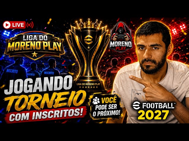 AO VIVO no eFootball 2027! SEXTA   COM O BRABO TORNEIO COM  INSCRITOS#efootball2026gameplay #shorts