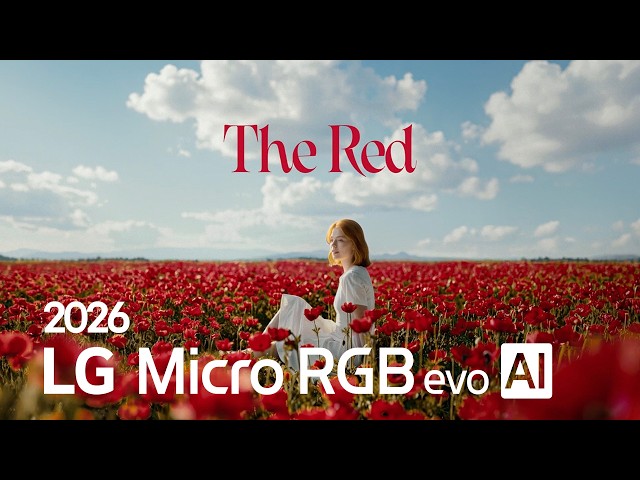 2026 LG Micro RGB evo AI : The Red | LG