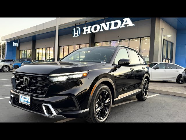 Fully Loaded 2027 Honda CR-V Sport Touring Hybrid Crystal Black Pearl 