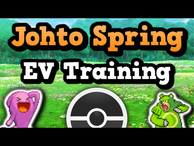 PokeMMO Johto EV Training Guide For Spring