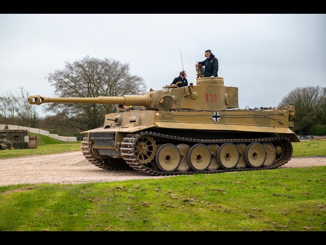 Tiger 131 at Bovington Tank Museum, UK
