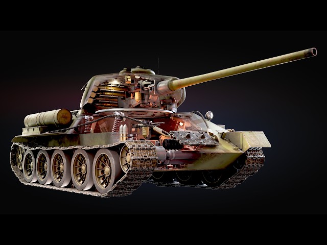 Inside the T-34-85