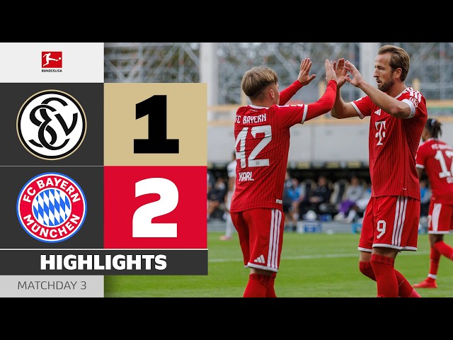 Important Win for Bayern | SV ELVERSBERG - FC BAYERN | Highlights | Matchday 3 – Bundesliga 2026/27