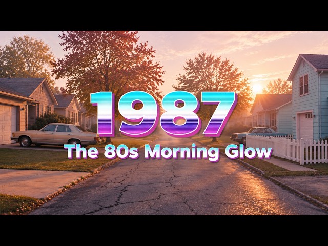 BACK TO 1987 ─ The 80s Morning Glow // Retro Synthwave • Vaporwave • Warm Memory Mix