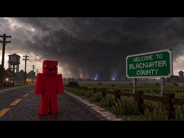 I Survived 7 Days in Minecraft's DEADLIEST Tornado Outbreak