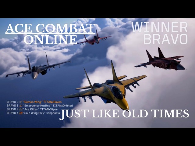 Team Deathmatch in Ace Combat 8 online is...a very interesting experience