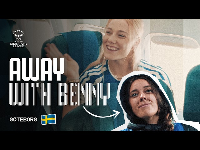 COME WITH US TO SWEDEN 🇸🇪 | Juventus Women Away Day | UEFA Women's Champions League