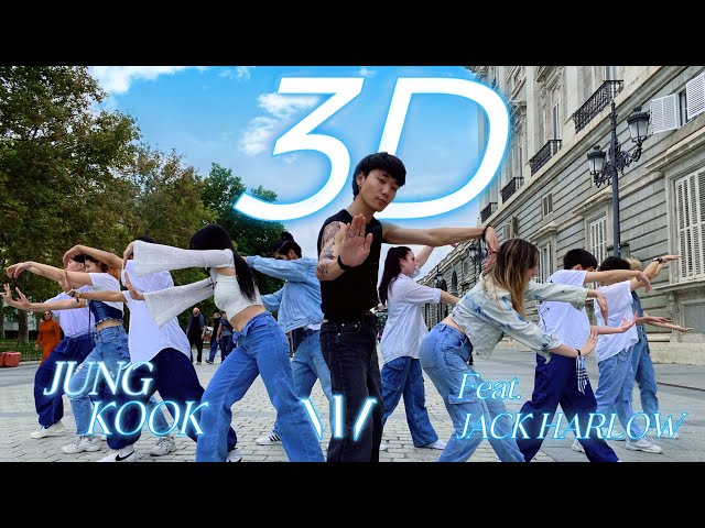[K-POP IN PUBLIC SPAIN | ONE-TAKE] 정국 (Jung Kook) '3D’ | KPOP Dance Cover by NBF