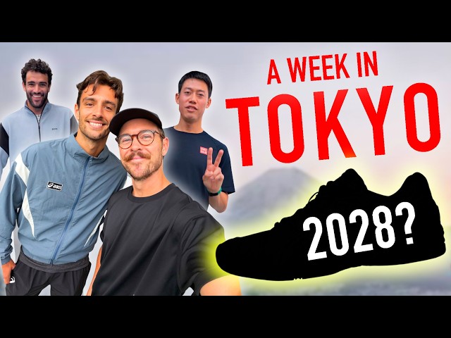 A Week in Tokyo - Musetti, Nishikori & ASICS (Japan Open Vlog)