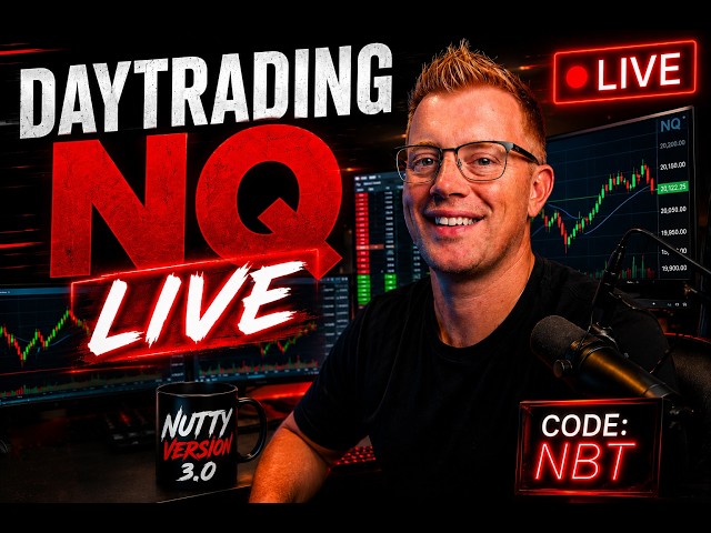 **LIVE** DAYTRADING FUTURES - SLOW n STEADY!- CODE NBT (Portrait)