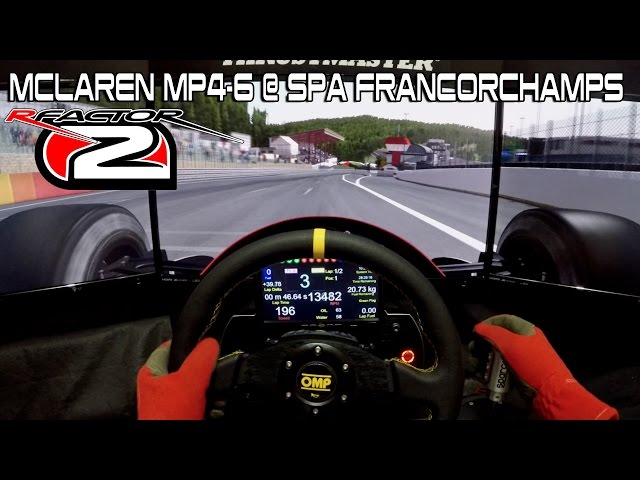 rFactor 2 - McLaren Mp4-6 @ Spa Francorchamps (RF2)