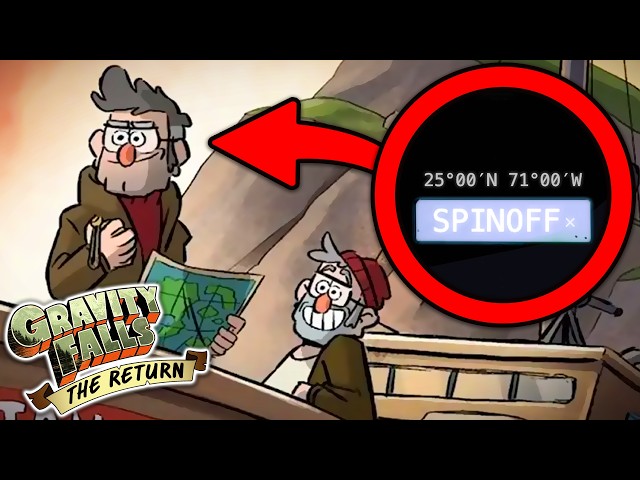STAN AND FORD SPIN-OFF TEASER EXPLAINED! New Gravity Falls Website Update!