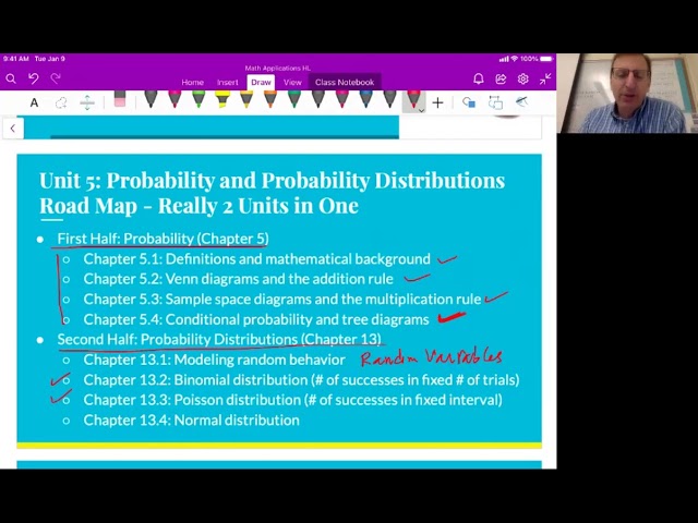 Math Apps HL Unit 5 Video 1: Probability and Probability Distributions - Introduction