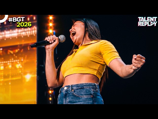 32-Year-Old Filipino Singer Turns Into A Diva On Stage | Kristel Herrera | BGT 2026