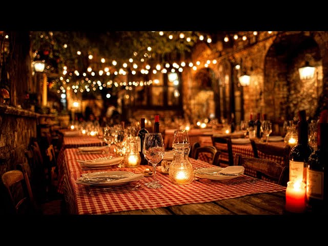 Italian Restaurant Dinner Music – Candlelight Dinner Ambience