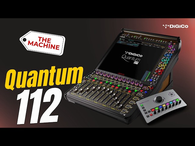The Most Portable Audio Mixer... DiGiCo Quantum 112 + KLANG