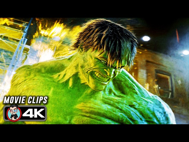 The Incredible Hulk Destroys Everything in his Path 🔥 4K