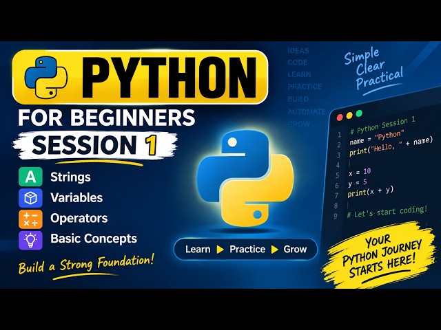Python Session - 1
