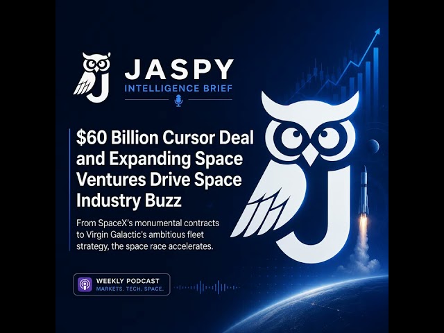 Jaspy Intelligence Brief: Episode 18: Space Tech