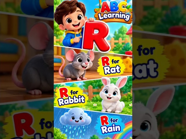 ​ABC Learning Video for Kids | Phonics & Alphabet Songs | Little Star Cartoon y3r #Shorts