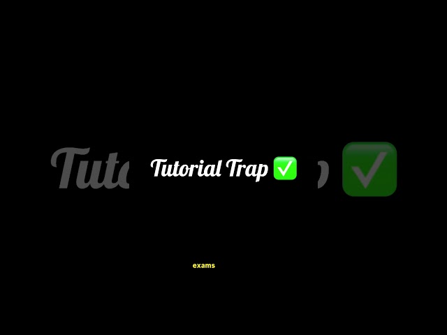 Stop Watching Coding Tutorials. (Do This Instead 🤫)