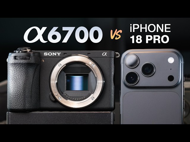 Can the iPhone 18 Pro BEAT a Real Sony Camera?