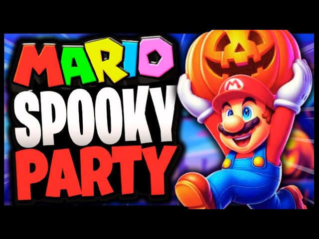 🎃 Mario Spooky Party 🎃 Halloween Brain Break 🎃 Just Dance 🎃 Freeze Dance 🎃 Mario Run Game