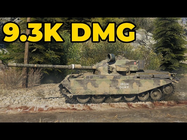 9.3K DMG | Centurion Action X | World of Tanks