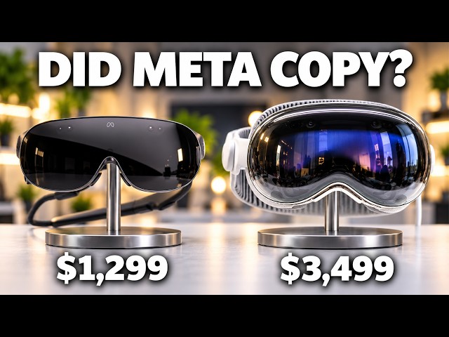 Meta VR Glasses vs Apple Vision Pro: Everything You Need to Know
