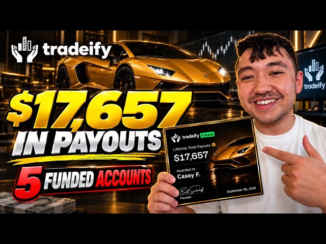 $17,657 In Payouts | Tradeify Payout Withdrawal Process  5 Daily Payout Select Funded Accounts