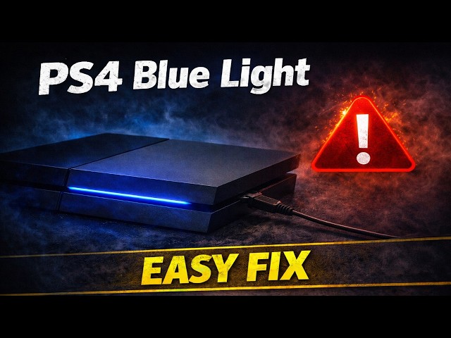Проблема с синим светом на PS4 решена за 5 минут (работает!)