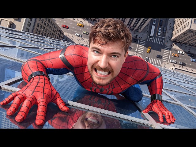 Real Life Spider-Man Vs Skyscraper
