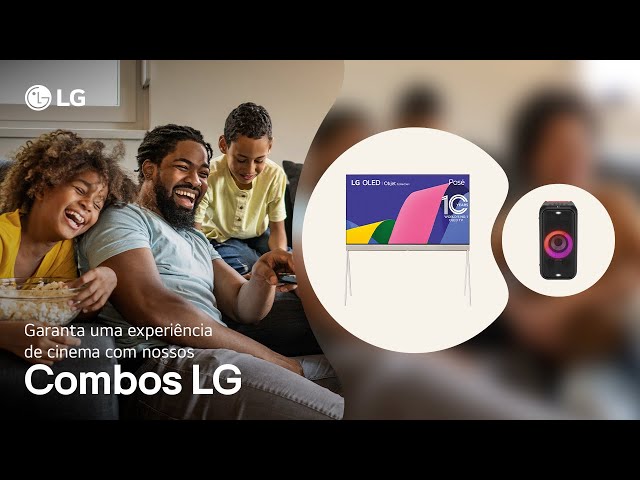 Live LG | Combos de TVs e Soundbars em Promoção