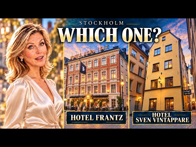 Stockholm Boutique Hotels Compared: Frantz vs Sven Vintappare