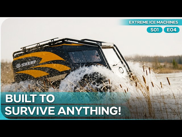 The Monster Vehicle That Drives Over Ice and Water | Extreme Ice Machines