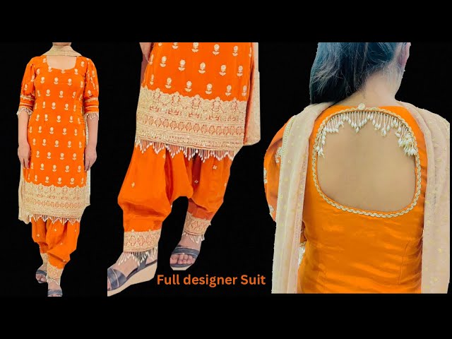 Outfit-43- Deep Back Neck Design / Trending Hot ❤️‍🔥Design ||