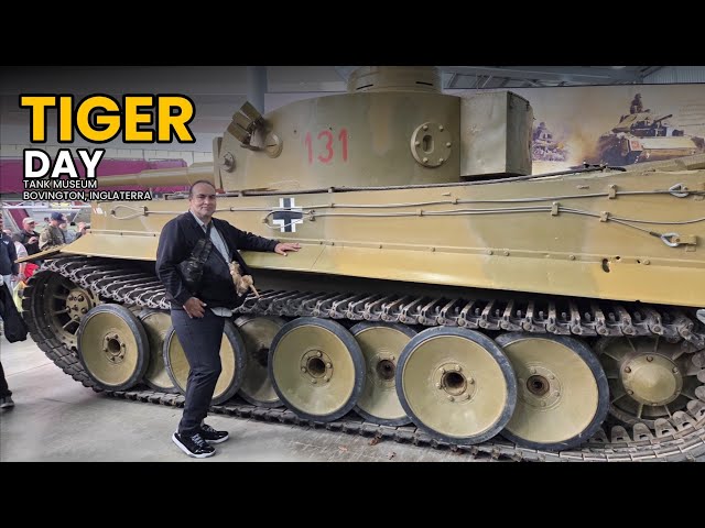 TIGER DAY EN BOVINGTON, INGLATERRA | El Único tanque TIGER 1 Operativo que queda